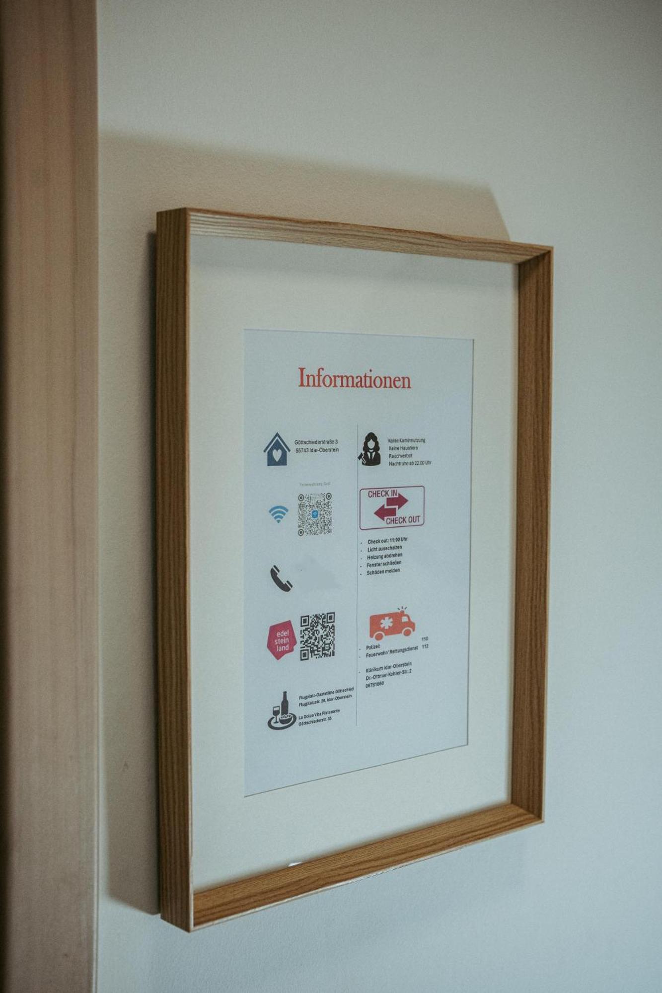Ferienwohnung „Goettschied“ Idar-Oberstein Ngoại thất bức ảnh